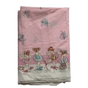 Daisy Kingdom Ballerina Babies Border Glitter 4339 125 inches 3 yards SMALL SPOT